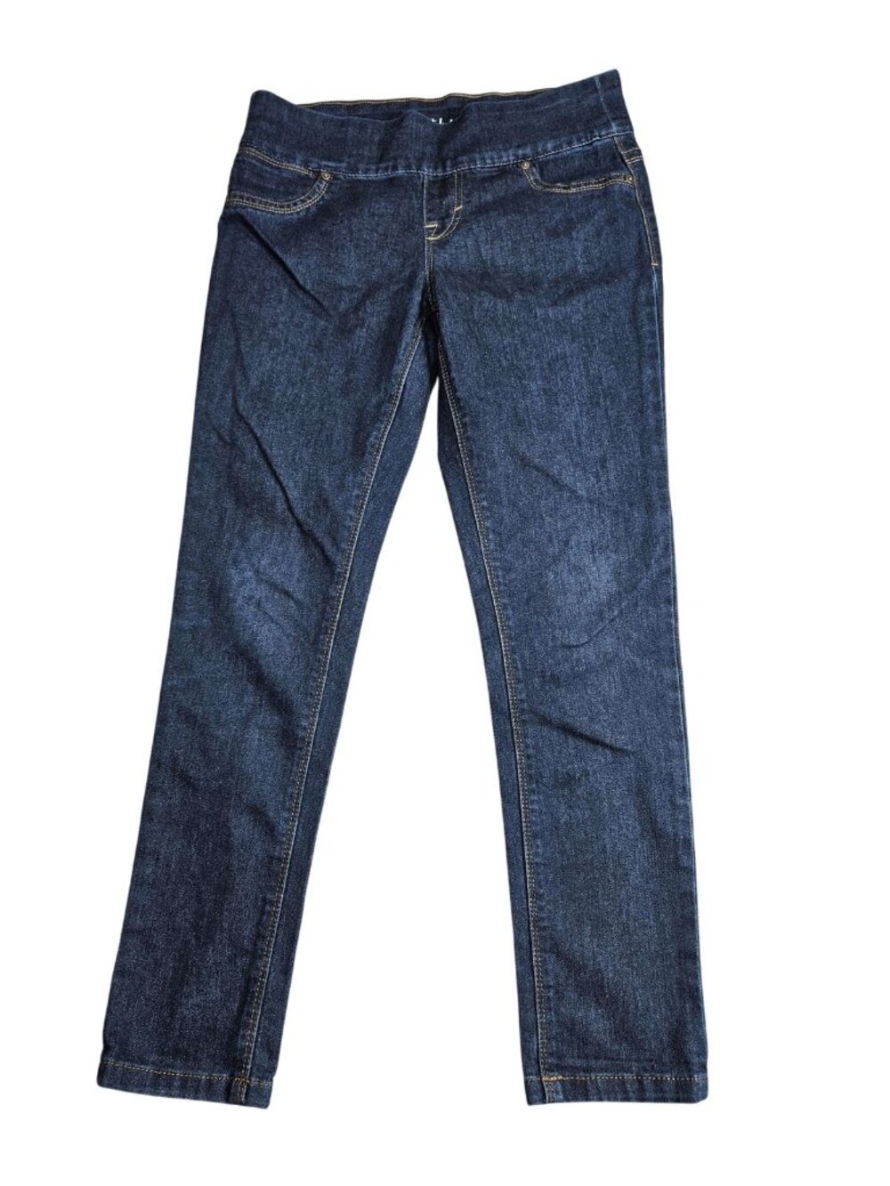 Style & Co. Boyfriend Jeans Womens‎ PS Blue Dark Wash Relaxed Stretch Denim